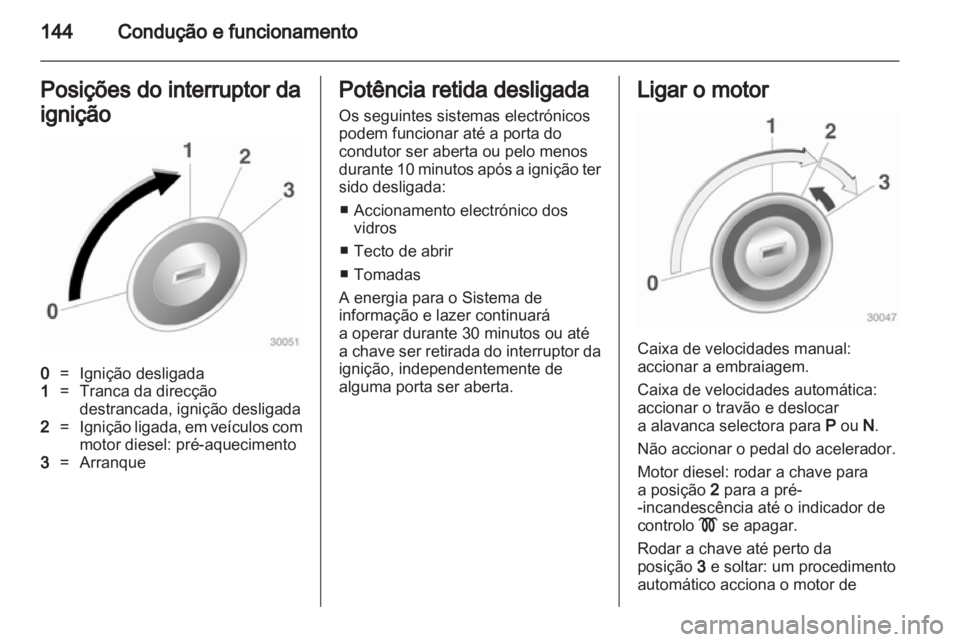 OPEL INSIGNIA 2012.5  Manual de Instruções (in Portugues) 