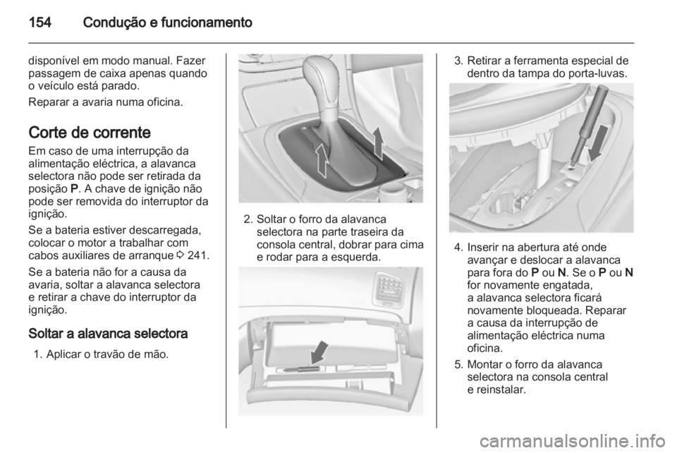 OPEL INSIGNIA 2012.5  Manual de Instruções (in Portugues) 