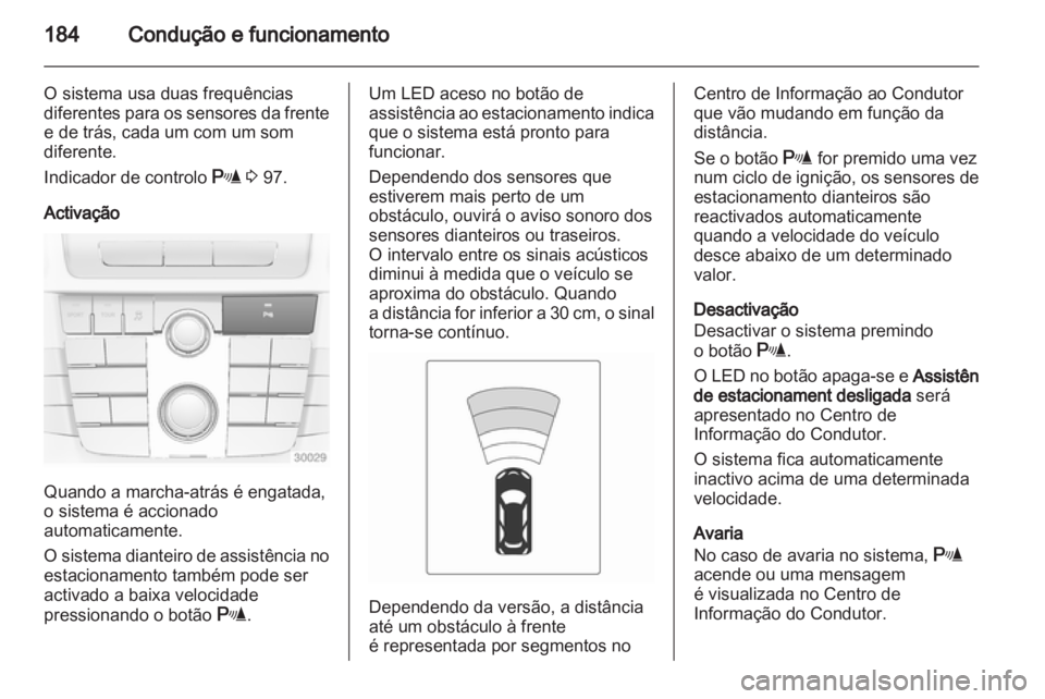 OPEL INSIGNIA 2012.5  Manual de Instruções (in Portugues) 