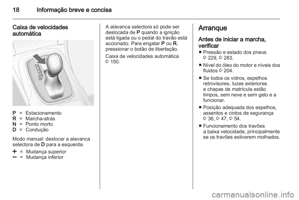 OPEL INSIGNIA 2012.5  Manual de Instruções (in Portugues) 