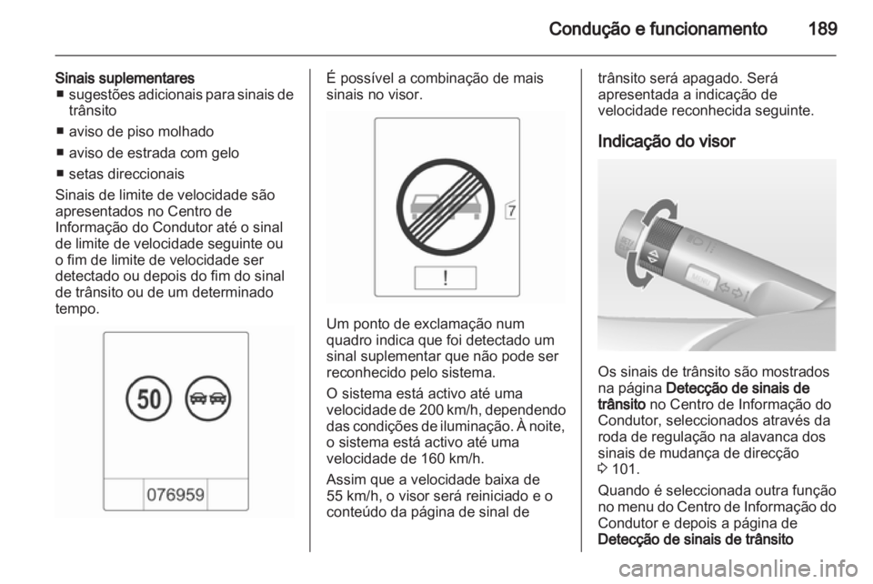 OPEL INSIGNIA 2012.5  Manual de Instruções (in Portugues) 