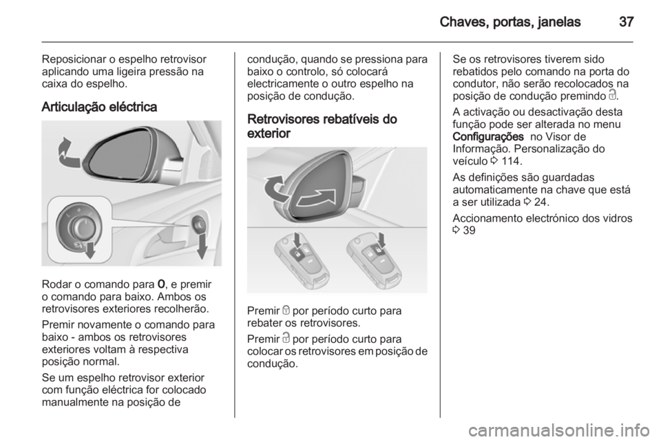 OPEL INSIGNIA 2012.5  Manual de Instruções (in Portugues) 