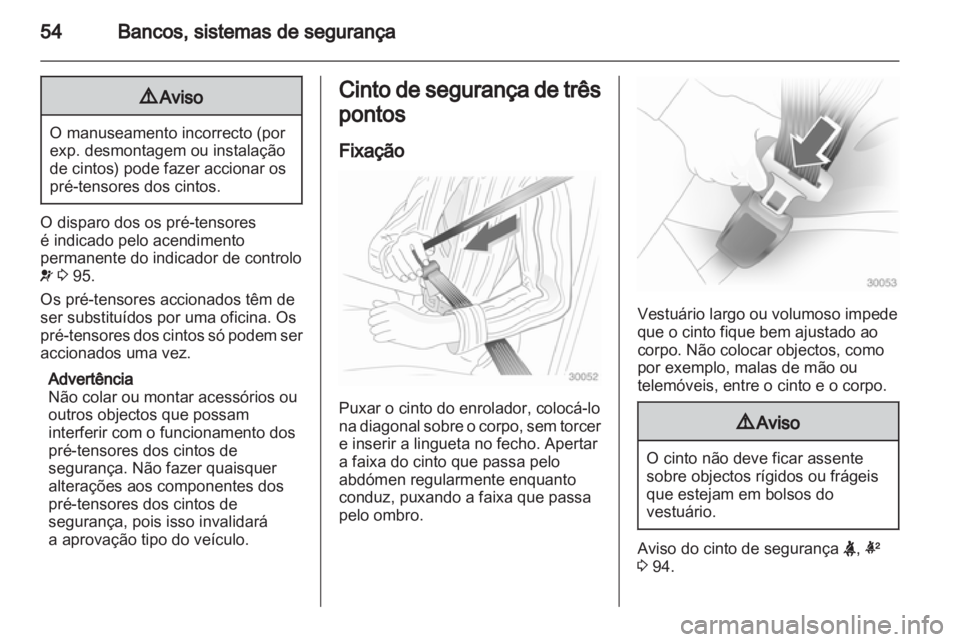 OPEL INSIGNIA 2012.5  Manual de Instruções (in Portugues) 