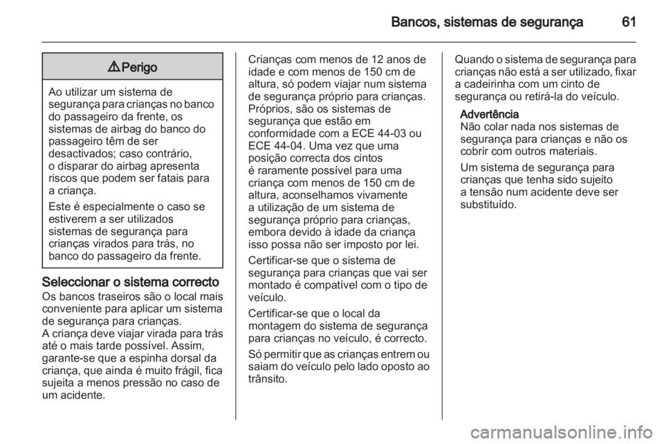 OPEL INSIGNIA 2012.5  Manual de Instruções (in Portugues) 
