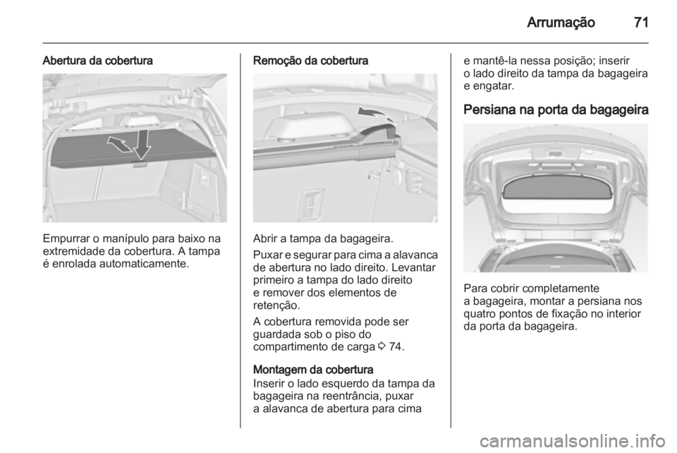 OPEL INSIGNIA 2012.5  Manual de Instruções (in Portugues) 