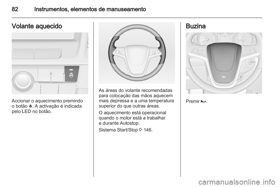 OPEL INSIGNIA 2012.5  Manual de Instruções (in Portugues) 