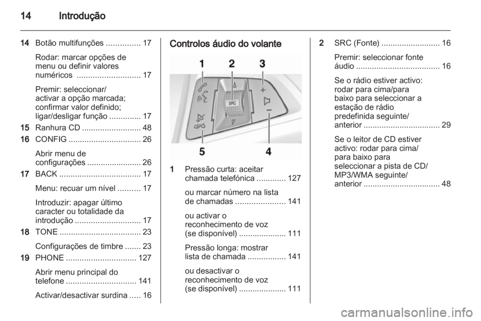 OPEL INSIGNIA 2013  Manual de Informação e Lazer (in Portugues) 