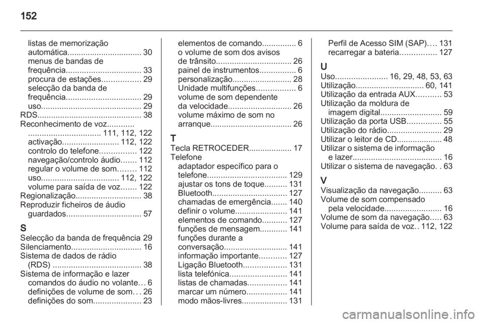 OPEL INSIGNIA 2013  Manual de Informação e Lazer (in Portugues) 