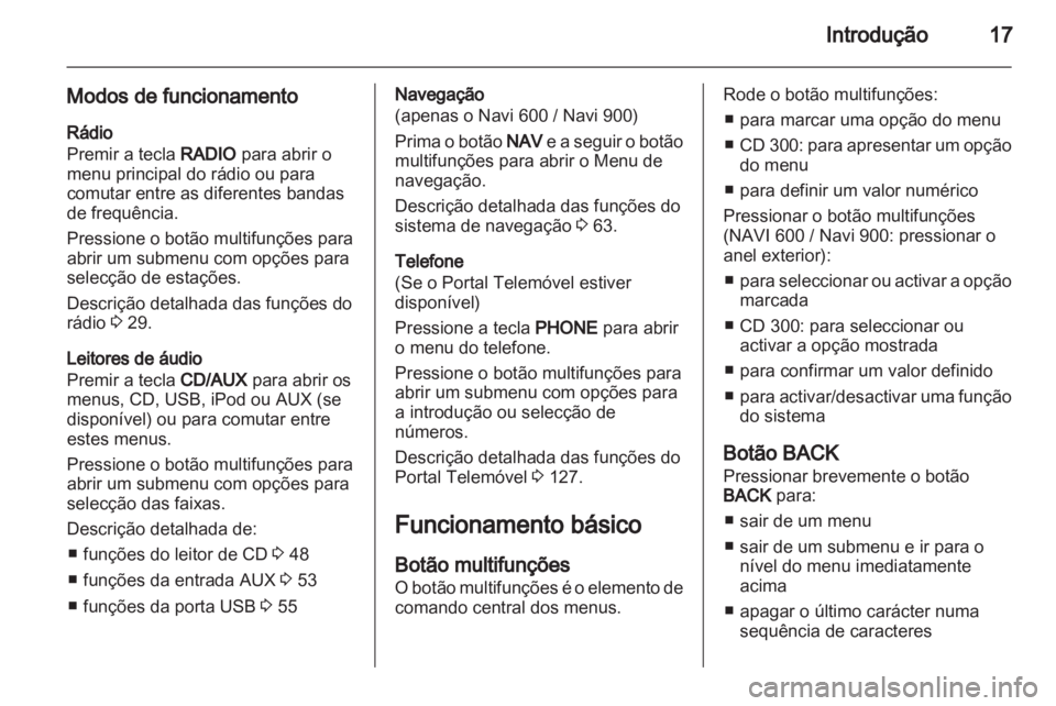 OPEL INSIGNIA 2013  Manual de Informação e Lazer (in Portugues) 