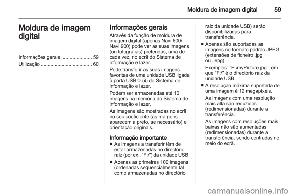 OPEL INSIGNIA 2013  Manual de Informação e Lazer (in Portugues) 