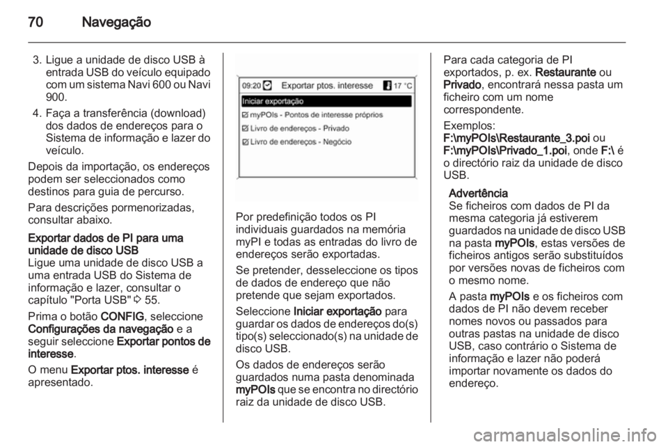 OPEL INSIGNIA 2013  Manual de Informação e Lazer (in Portugues) 