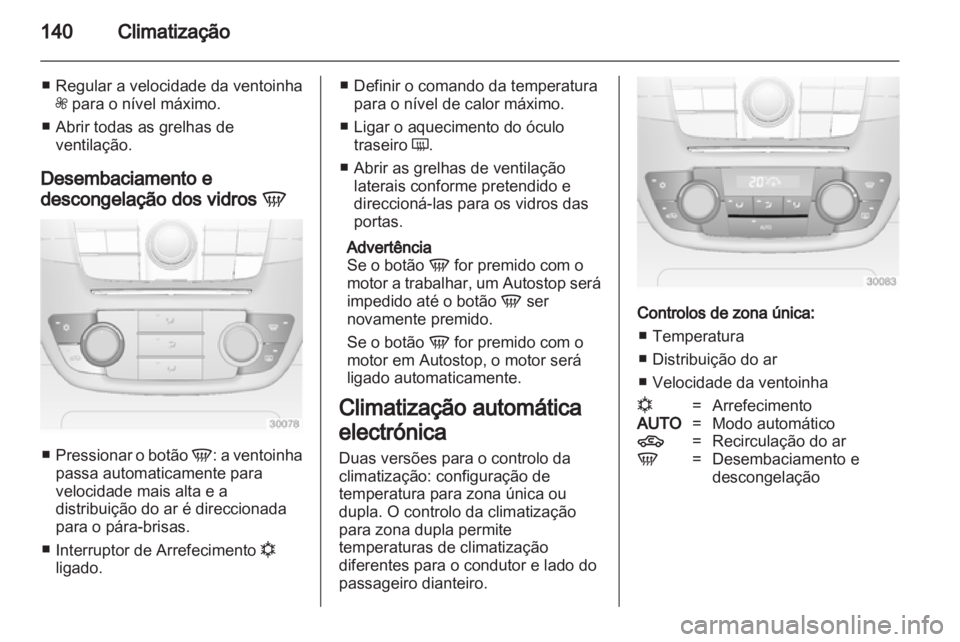 OPEL INSIGNIA 2013  Manual de Instruções (in Portugues) 