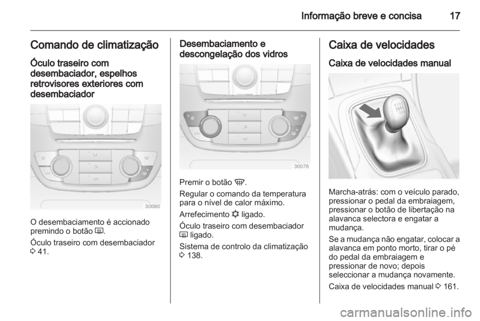 OPEL INSIGNIA 2013  Manual de Instruções (in Portugues) 