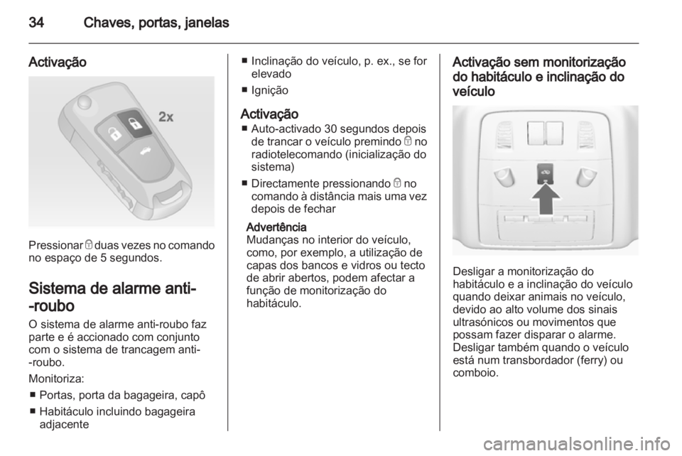 OPEL INSIGNIA 2013  Manual de Instruções (in Portugues) 