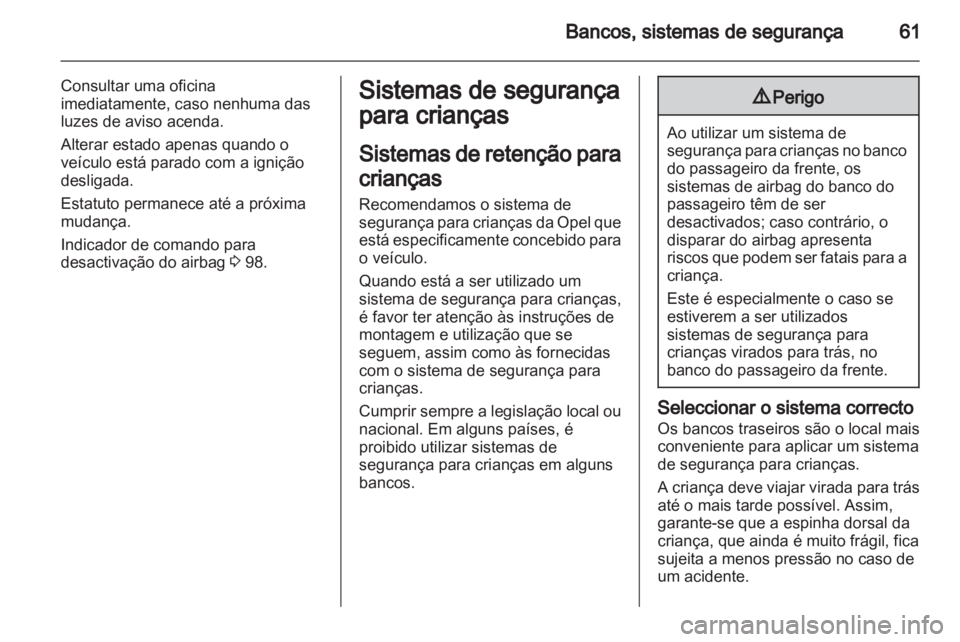 OPEL INSIGNIA 2013  Manual de Instruções (in Portugues) 