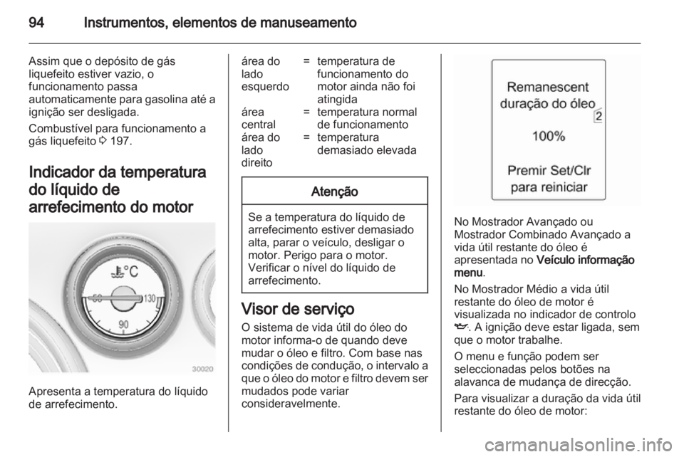 OPEL INSIGNIA 2013  Manual de Instruções (in Portugues) 
