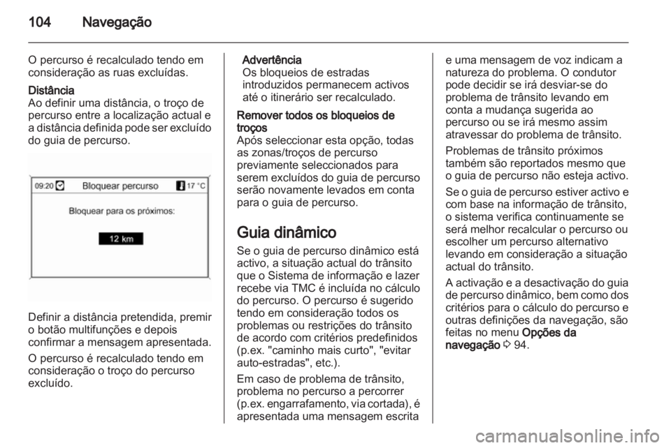 OPEL INSIGNIA 2013.5  Manual de Informação e Lazer (in Portugues) 