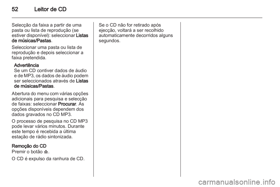 OPEL INSIGNIA 2013.5  Manual de Informação e Lazer (in Portugues) 