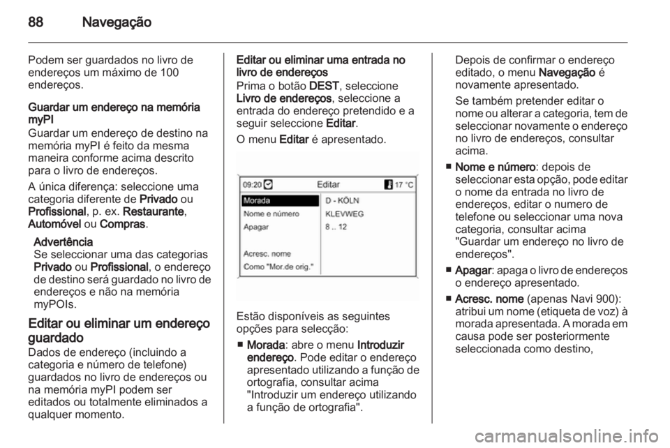 OPEL INSIGNIA 2013.5  Manual de Informação e Lazer (in Portugues) 