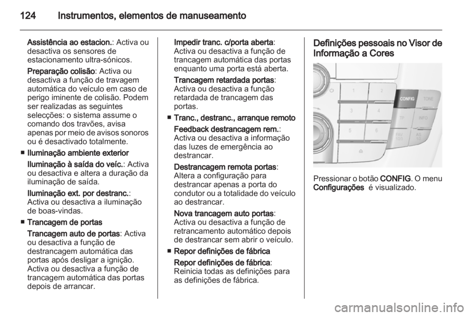OPEL INSIGNIA 2013.5  Manual de Instruções (in Portugues) 
