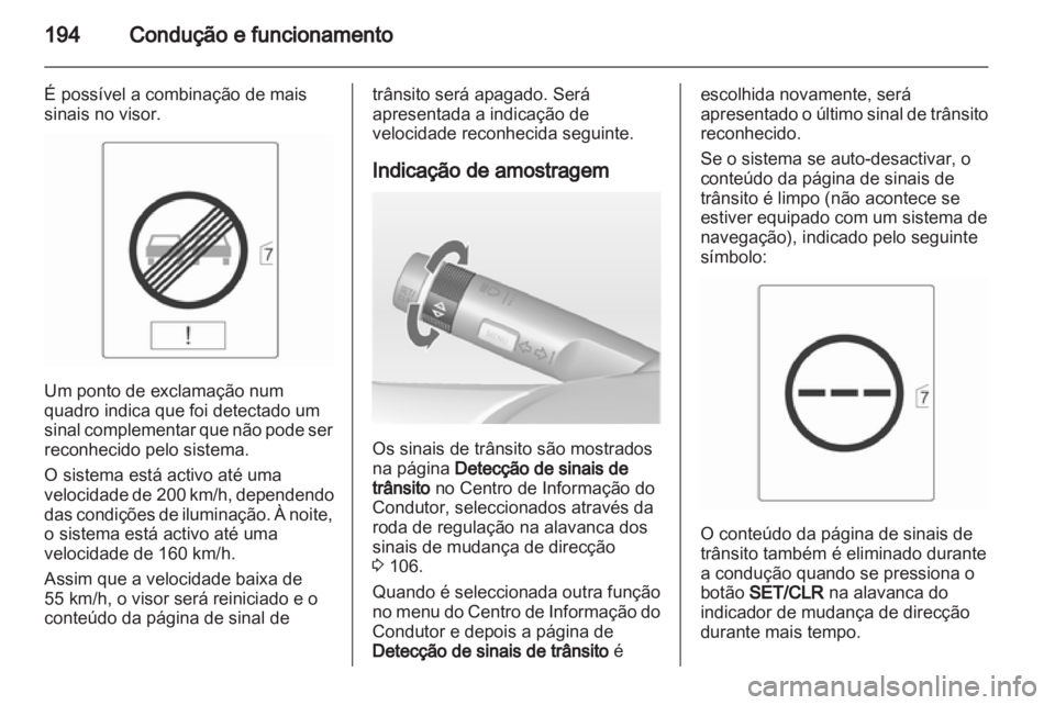 OPEL INSIGNIA 2013.5  Manual de Instruções (in Portugues) 