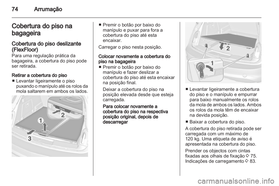 OPEL INSIGNIA 2013.5  Manual de Instruções (in Portugues) 