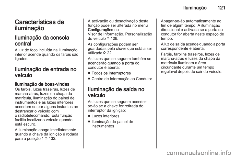 OPEL MERIVA 2011  Manual de Instruções (in Portugues) 