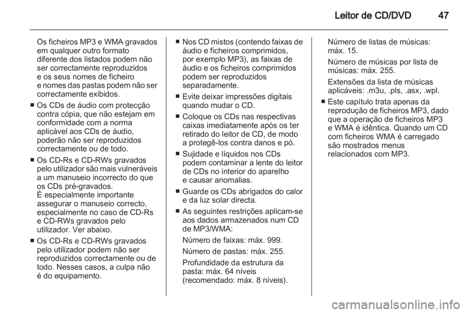 OPEL MERIVA 2011.25  Manual de Informação e Lazer (in Portugues) 