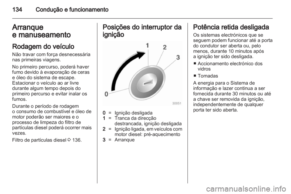 OPEL MERIVA 2011.5  Manual de Instruções (in Portugues) 