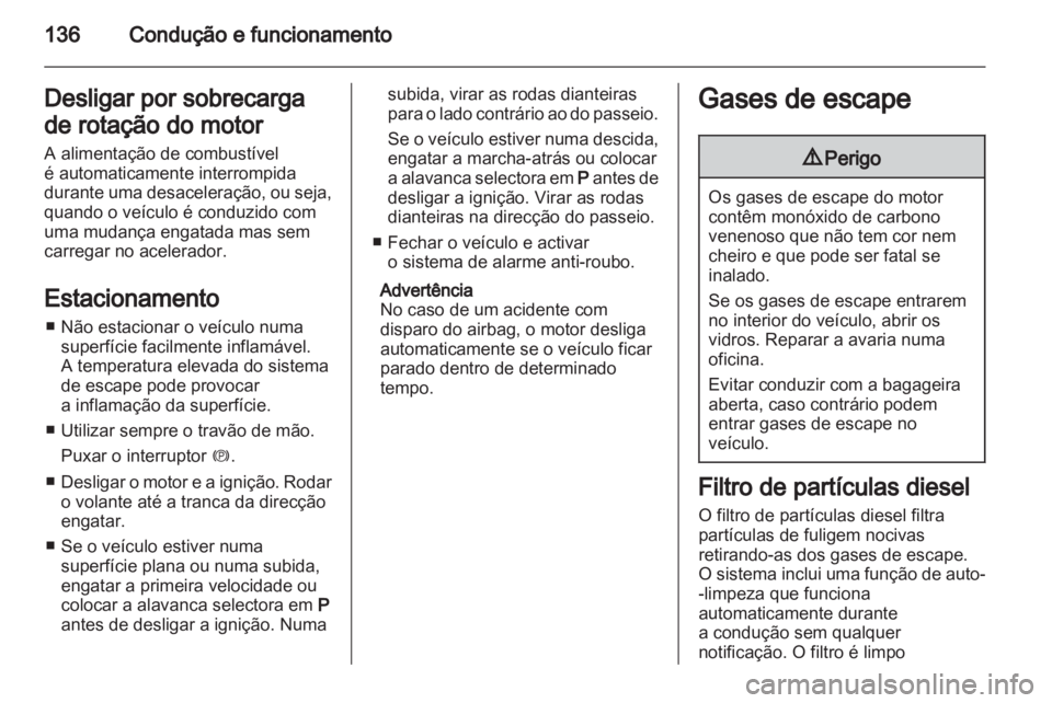 OPEL MERIVA 2011.5  Manual de Instruções (in Portugues) 