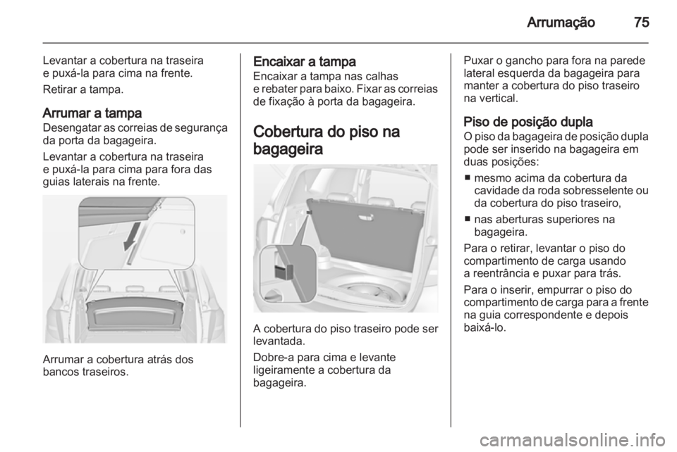 OPEL MERIVA 2011.5  Manual de Instruções (in Portugues) 