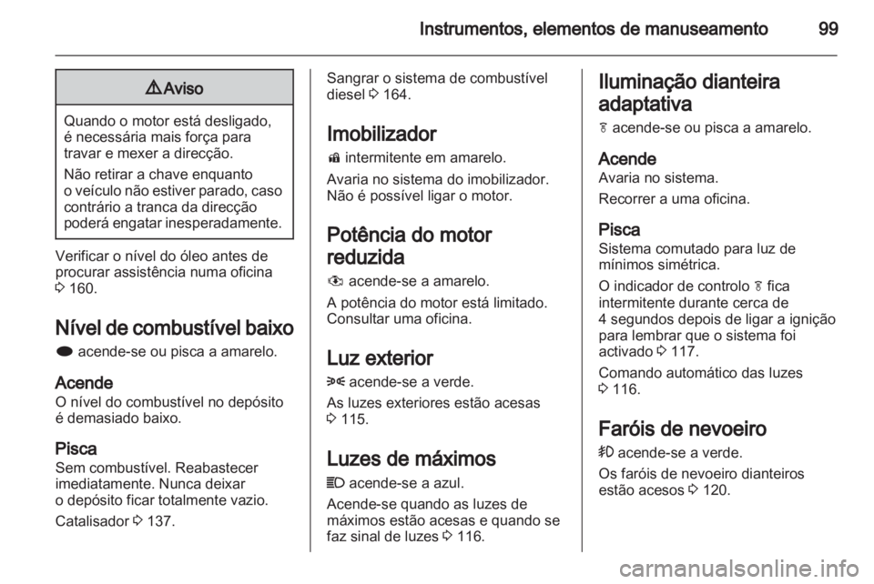 OPEL MERIVA 2011.5  Manual de Instruções (in Portugues) 