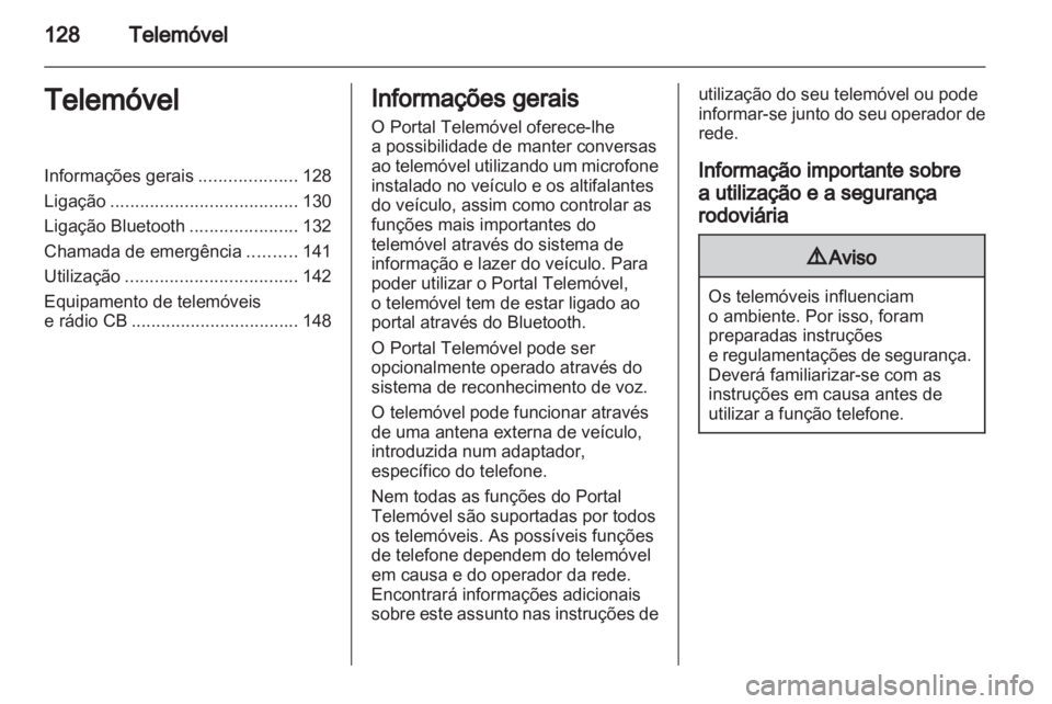OPEL MERIVA 2012  Manual de Informação e Lazer (in Portugues) 