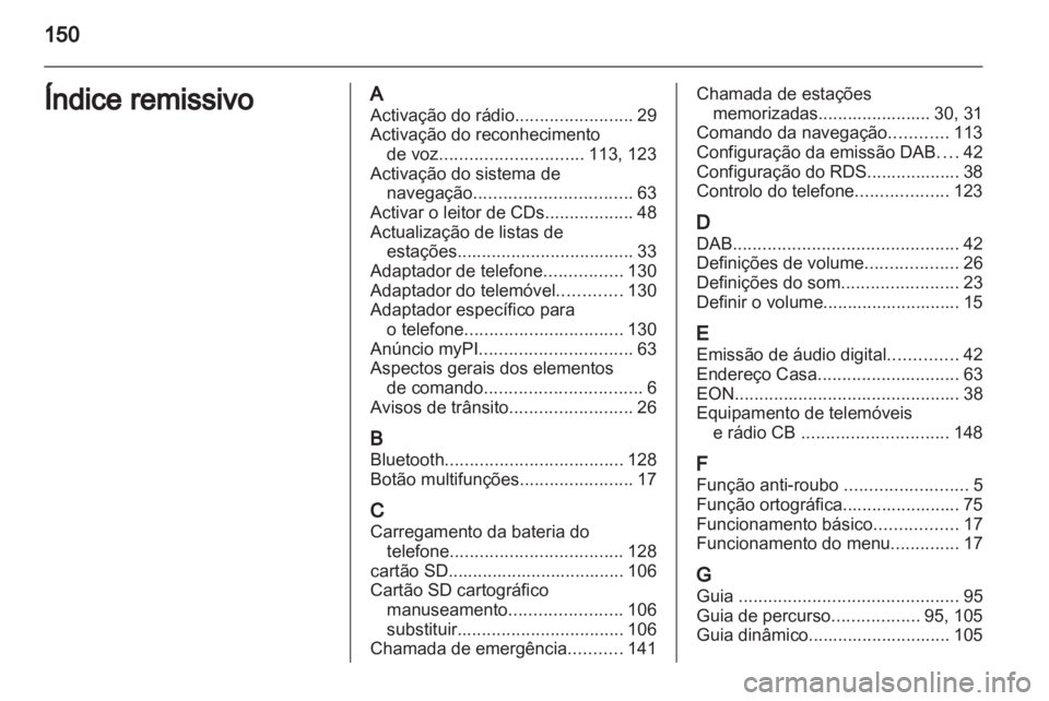 OPEL MERIVA 2012  Manual de Informação e Lazer (in Portugues) 