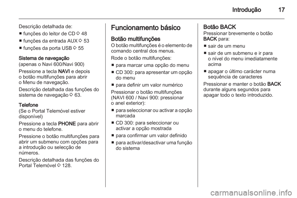 OPEL MERIVA 2012  Manual de Informação e Lazer (in Portugues) 