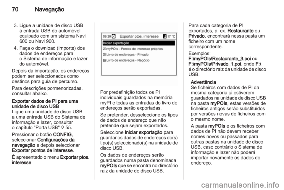 OPEL MERIVA 2012  Manual de Informação e Lazer (in Portugues) 