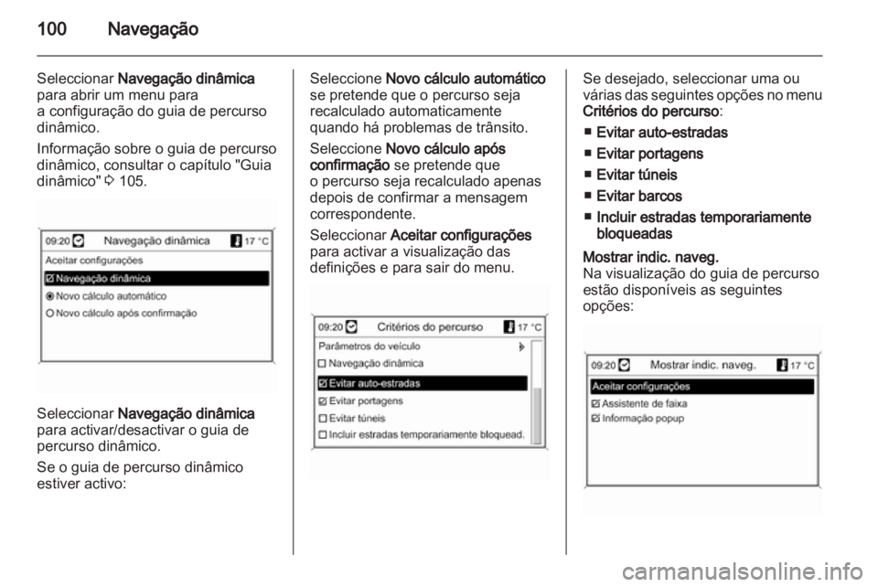 OPEL MERIVA 2012  Manual de Informação e Lazer (in Portugues) 