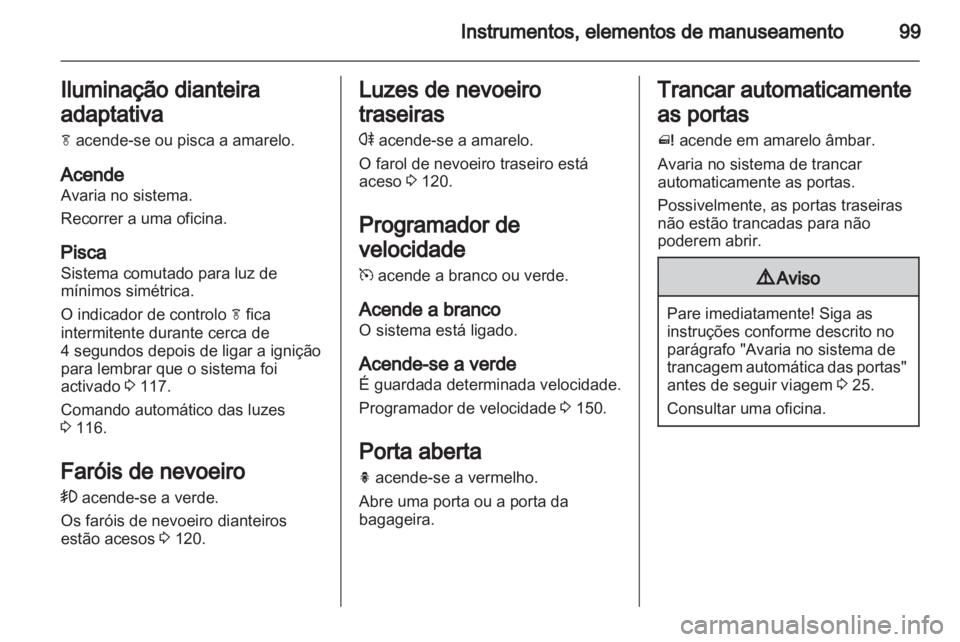 OPEL MERIVA 2012  Manual de Instruções (in Portugues) 