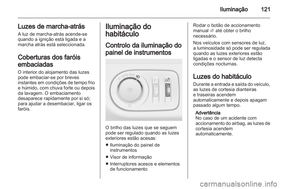 OPEL MERIVA 2012  Manual de Instruções (in Portugues) 