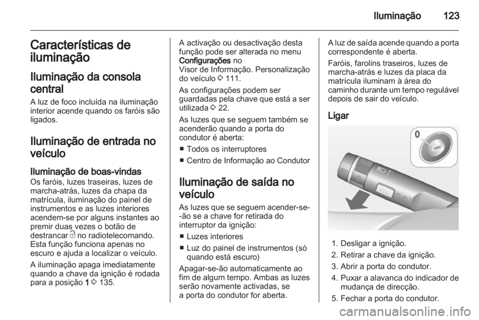 OPEL MERIVA 2012  Manual de Instruções (in Portugues) 
