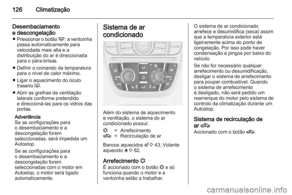 OPEL MERIVA 2012  Manual de Instruções (in Portugues) 