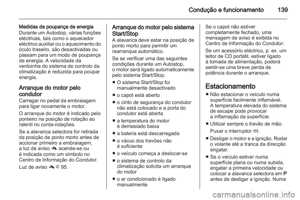 OPEL MERIVA 2012  Manual de Instruções (in Portugues) 