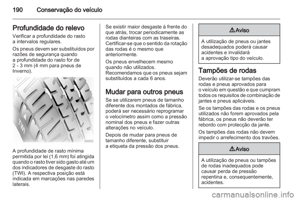 OPEL MERIVA 2012  Manual de Instruções (in Portugues) 