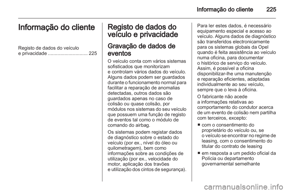 OPEL MERIVA 2012  Manual de Instruções (in Portugues) 