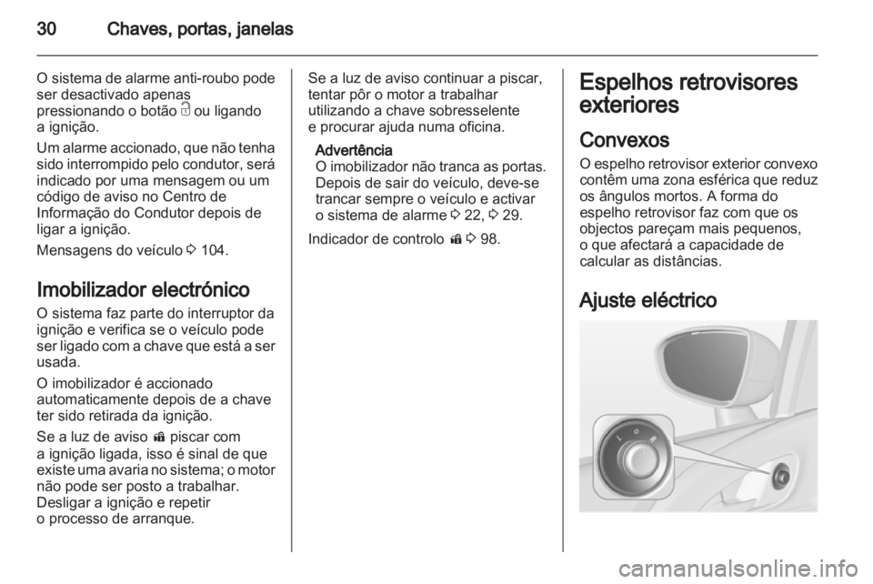 OPEL MERIVA 2012  Manual de Instruções (in Portugues) 