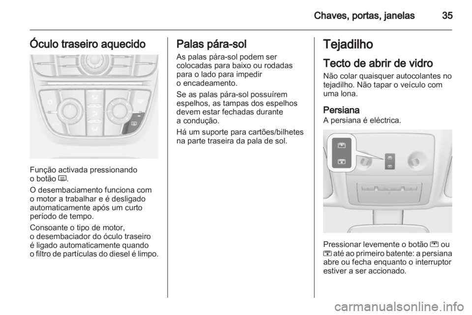 OPEL MERIVA 2012  Manual de Instruções (in Portugues) 