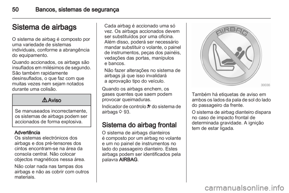 OPEL MERIVA 2012  Manual de Instruções (in Portugues) 