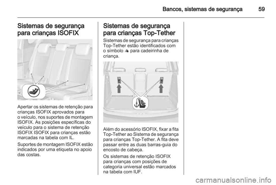 OPEL MERIVA 2012  Manual de Instruções (in Portugues) 