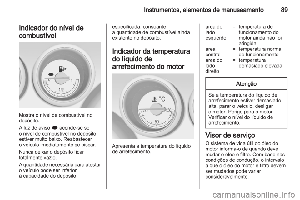 OPEL MERIVA 2012  Manual de Instruções (in Portugues) 