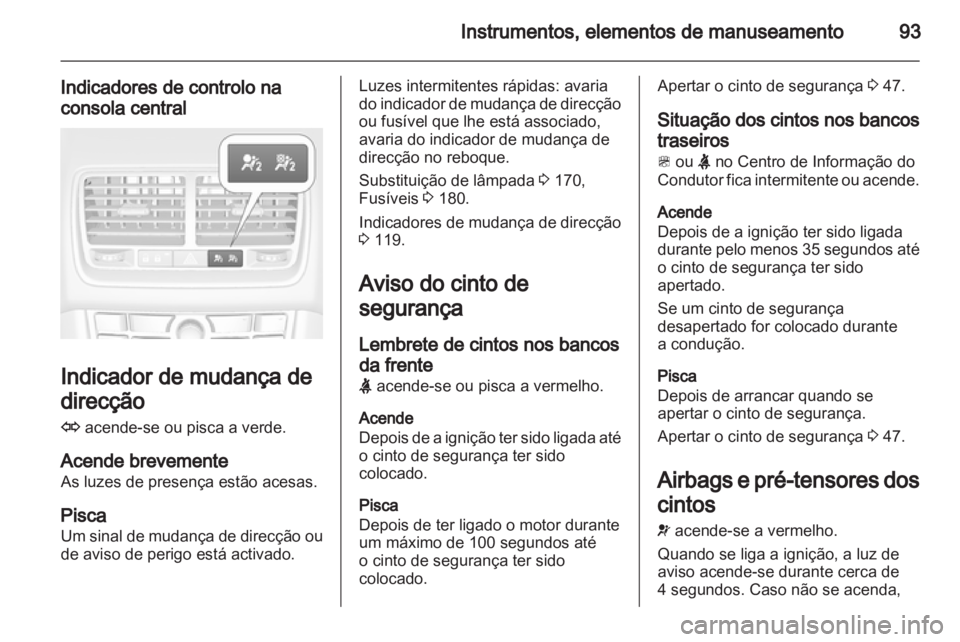 OPEL MERIVA 2012  Manual de Instruções (in Portugues) 